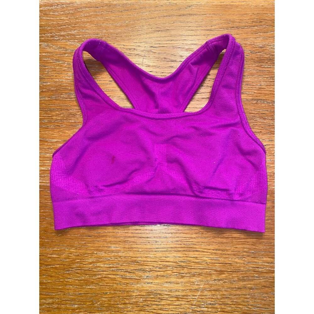 Champion Purple Racerback Sports Bra For Women